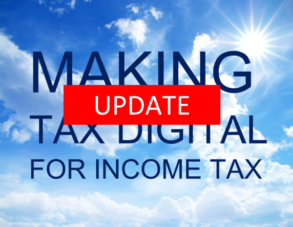 Government announces delay to MTD for Income Tax